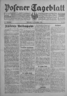 Posener Tageblatt 1932.11.16 Jg.71 Nr263
