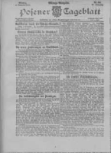 Posener Tageblatt 1919.11.10 Jg.58 Nr491