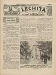 Lechita: dodatek niedzielny do Lecha - Gazety Gnieźnieńskiej 1932.01.24 R.9 Nr4