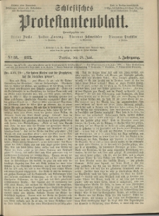 Schlesisches Protestantenblatt. 1872.06.29 Jg.1 No53
