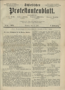 Schlesisches Protestantenblatt. 1872.07.27 Jg.2 No4