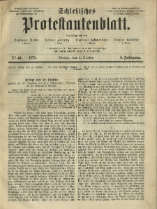 Schlesisches Protestantenblatt. 1874.10.03 Jg.4 No40