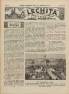 Lechita: dodatek niedzielny do Lecha - Gazety Gnieźnieńskiej 1932.09.11 R.9 Nr36