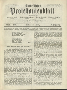 Schlesisches Protestantenblatt. 1876.03.04 Jg.6 No10