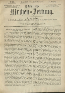Schlesische Kirchen-Zeitung. 1877.09.01 Jg.7 No35
