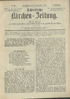 Schlesische Kirchen-Zeitung. 1877.12.22 Jg.7 No51