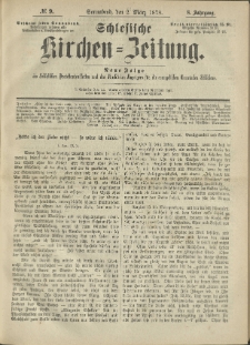 Schlesische Kirchen-Zeitung. 1878.03.02 Jg.8 No9