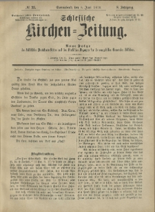 Schlesische Kirchen-Zeitung. 1878.06.08 Jg.8 No23