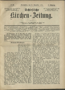 Schlesische Kirchen-Zeitung. 1878.12.21 Jg.8 No51