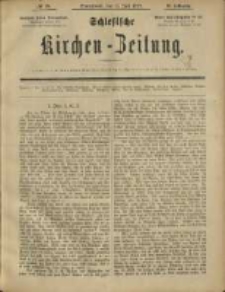 Schlesische Kirchen-Zeitung. 1885.07.11 Jg.16 No28