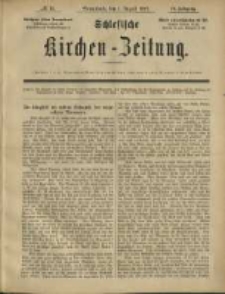 Schlesische Kirchen-Zeitung. 1885.08.01 Jg.16 No31