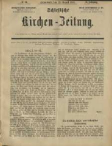 Schlesische Kirchen-Zeitung. 1885.08.22 Jg.16 No34