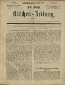 Schlesische Kirchen-Zeitung. 1885.08.29 Jg.16 No35