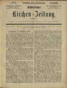 Schlesische Kirchen-Zeitung. 1885.09.05 Jg.16 No36