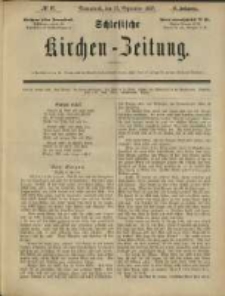Schlesische Kirchen-Zeitung. 1885.09.12 Jg.16 No37