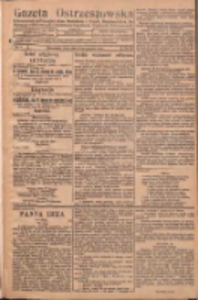 Gazeta Ostrzeszowska: urzędowy organ Magistratu i Urzędu Policyjnego w Ostrzeszowie, z bezpłatnym dodatkiem "Orędownik Ostrzeszowski" 1931.01.14 R.12 Nr4