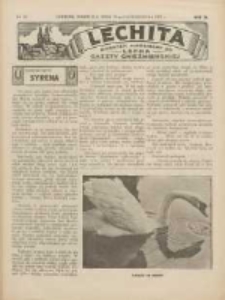 Lechita: dodatek niedzielny do Lecha - Gazety Gnieźnieńskiej 1933.10.15 R.10 Nr42
