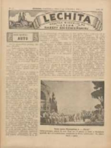 Lechita: dodatek niedzielny do Lecha - Gazety Gnieźnieńskiej 1935.01.27 R.12 Nr4