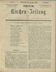 Schlesische Kirchen-Zeitung. 1886.05.29 Jg.17 No22