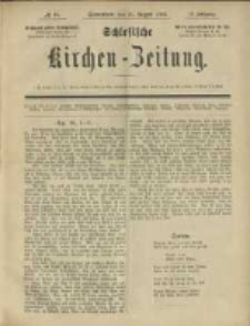 Schlesische Kirchen-Zeitung. 1886.08.21 Jg.17 No34