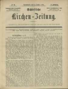 Schlesische Kirchen-Zeitung. 1886.10.09 Jg.17 No41