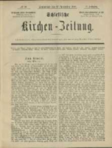 Schlesische Kirchen-Zeitung. 1886.11.27 Jg.17 No48
