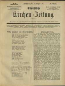 Schlesische Kirchen-Zeitung. 1890.08.16 Jg.21 No33