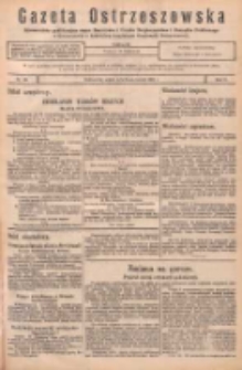 Gazeta Ostrzeszowska: urzędowy organ Magistratu i Urzędu Policyjnego w Ostrzeszowie, z bezpłatnym dodatkiem "Orędownik Ostrzeszowski" 1931.06.20 R.12 Nr49