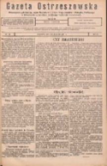 Gazeta Ostrzeszowska: urzędowy organ Magistratu i Urzędu Policyjnego w Ostrzeszowie, z bezpłatnym dodatkiem "Orędownik Ostrzeszowski" 1931.07.22 R.12 Nr58