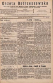 Gazeta Ostrzeszowska: urzędowy organ Magistratu i Urzędu Policyjnego w Ostrzeszowie, z bezpłatnym dodatkiem "Orędownik Ostrzeszowski" 1931.07.29 R.12 Nr60