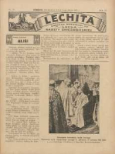 Lechita: dodatek niedzielny do Lecha - Gazety Gnieźnieńskiej 1935.05.12 R.12 Nr19