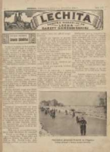 Lechita: dodatek niedzielny do Lecha - Gazety Gnieźnieńskiej 1936.01.05 R.13 Nr1