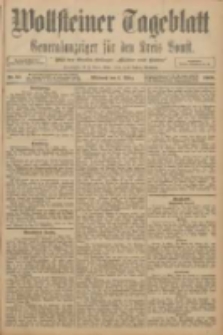 Wollsteiner Tageblatt: Generalanzeiger für den Kreis Bomst: mit der Gratis-Beilage: "Blätter und Blüten" 1908.03.04 Nr54