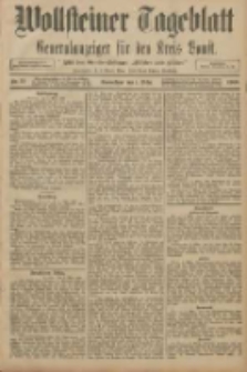 Wollsteiner Tageblatt: Generalanzeiger für den Kreis Bomst: mit der Gratis-Beilage: "Blätter und Blüten" 1908.03.07 Nr57