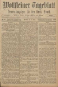 Wollsteiner Tageblatt: Generalanzeiger für den Kreis Bomst: mit der Gratis-Beilage: "Blätter und Blüten" 1908.03.10 Nr59