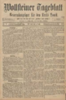 Wollsteiner Tageblatt: Generalanzeiger für den Kreis Bomst: mit der Gratis-Beilage: "Blätter und Blüten" 1908.04.01 Nr78