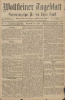 Wollsteiner Tageblatt: Generalanzeiger für den Kreis Bomst: mit der Gratis-Beilage: "Blätter und Blüten" 1908.04.02 Nr79