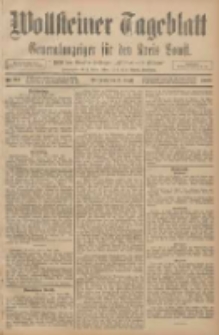 Wollsteiner Tageblatt: Generalanzeiger für den Kreis Bomst: mit der Gratis-Beilage: "Blätter und Blüten" 1908.04.08 Nr84