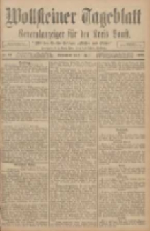 Wollsteiner Tageblatt: Generalanzeiger für den Kreis Bomst: mit der Gratis-Beilage: "Blätter und Blüten" 1908.04.11 Nr87