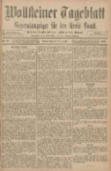 Wollsteiner Tageblatt: Generalanzeiger für den Kreis Bomst: mit der Gratis-Beilage: "Blätter und Blüten" 1908.04.16 Nr91