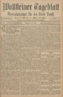 Wollsteiner Tageblatt: Generalanzeiger für den Kreis Bomst: mit der Gratis-Beilage: "Blätter und Blüten" 1908.04.17 Nr92