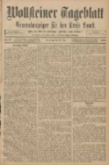 Wollsteiner Tageblatt: Generalanzeiger für den Kreis Bomst: mit der Gratis-Beilage: "Blätter und Blüten" 1908.05.12 Nr111