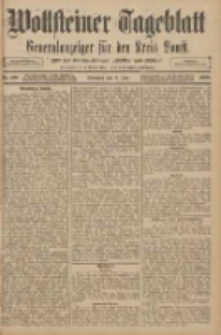 Wollsteiner Tageblatt: Generalanzeiger für den Kreis Bomst: mit der Gratis-Beilage: "Blätter und Blüten" 1908.06.02 Nr128