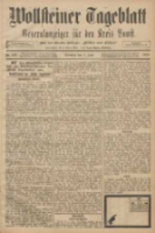 Wollsteiner Tageblatt: Generalanzeiger für den Kreis Bomst: mit der Gratis-Beilage: "Blätter und Blüten" 1908.06.07 Nr133