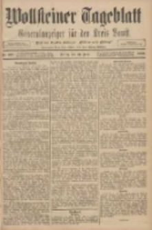 Wollsteiner Tageblatt: Generalanzeiger für den Kreis Bomst: mit der Gratis-Beilage: "Blätter und Blüten" 1908.06.12 Nr136