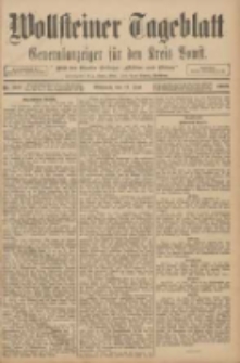 Wollsteiner Tageblatt: Generalanzeiger für den Kreis Bomst: mit der Gratis-Beilage: "Blätter und Blüten" 1908.06.17 Nr140