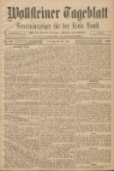 Wollsteiner Tageblatt: Generalanzeiger für den Kreis Bomst: mit der Gratis-Beilage: "Blätter und Blüten" 1908.06.23 Nr145