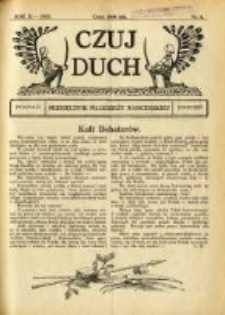 Czuj Duch: miesięcznik młodzieży harcerskiej 1923.04 R.2 Nr4