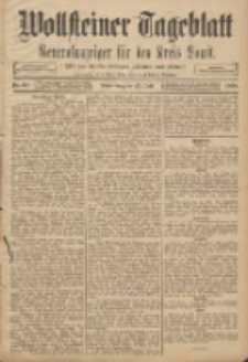 Wollsteiner Tageblatt: Generalanzeiger für den Kreis Bomst: mit der Gratis-Beilage: "Blätter und Blüten" 1908.07.23 Nr171