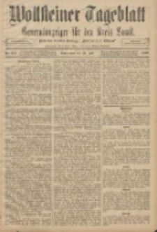 Wollsteiner Tageblatt: Generalanzeiger für den Kreis Bomst: mit der Gratis-Beilage: "Blätter und Blüten" 1908.07.25 Nr173